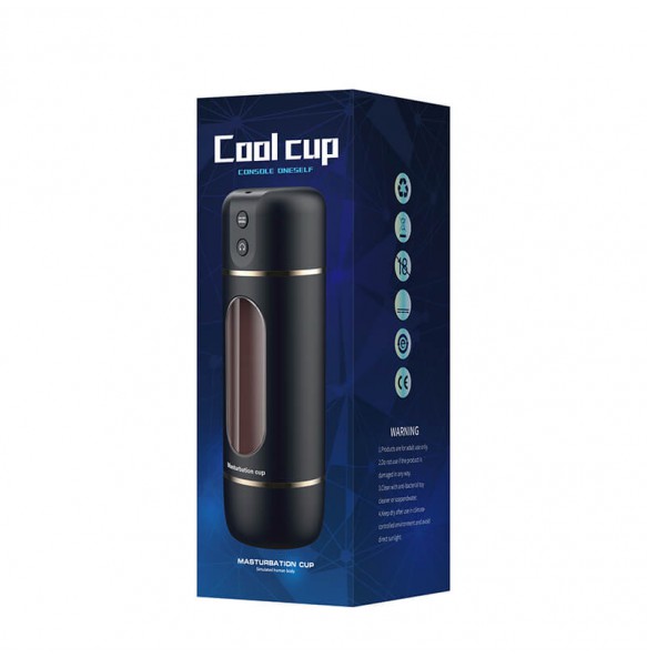 LILO - Coola Vibrating Moaning Masturbation Cup (Chargeable - Black) LILO - Coola Vibrating Moaning Masturbation Cup (Chargeable - Black)